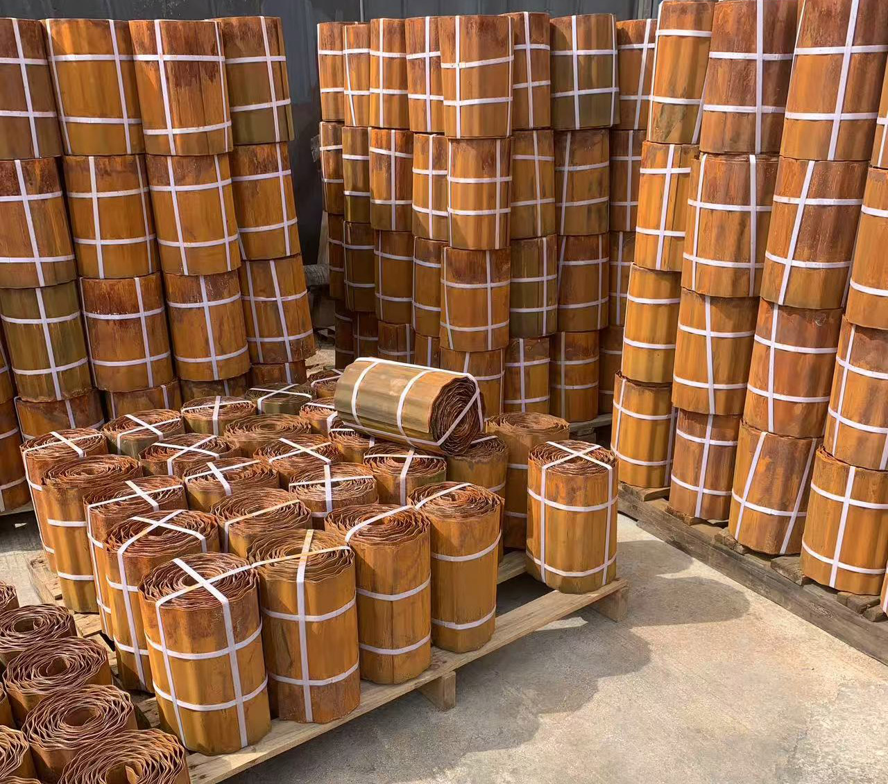 路桥耐候钢花园围边