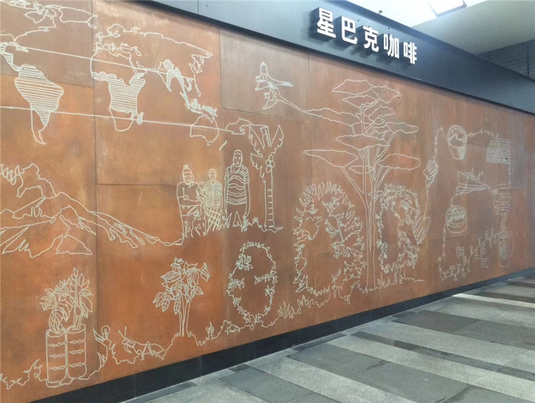 路桥耐候钢幕墙
